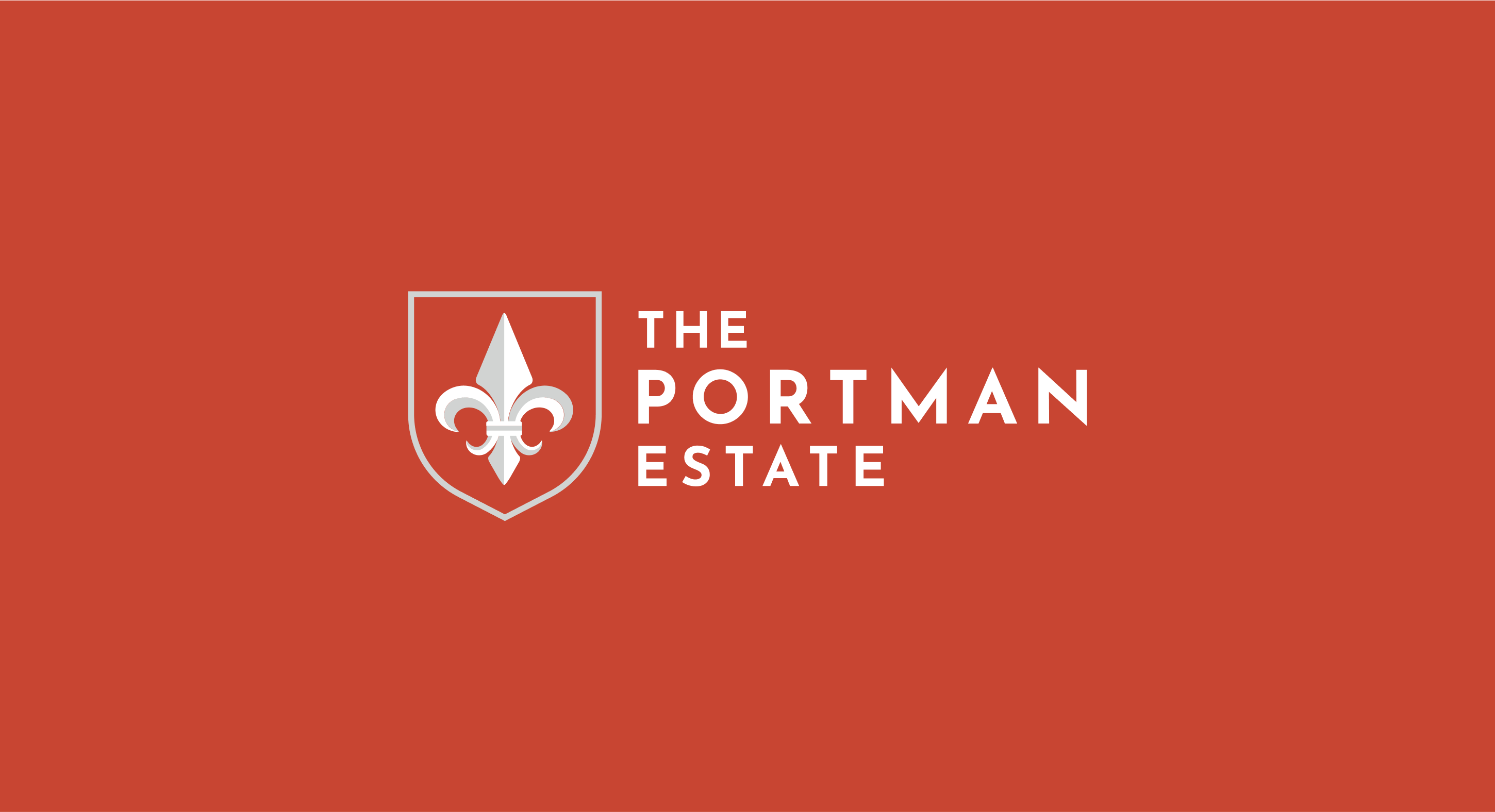 Portman Estate logo for London property website design, brand strategy and customer relationship management