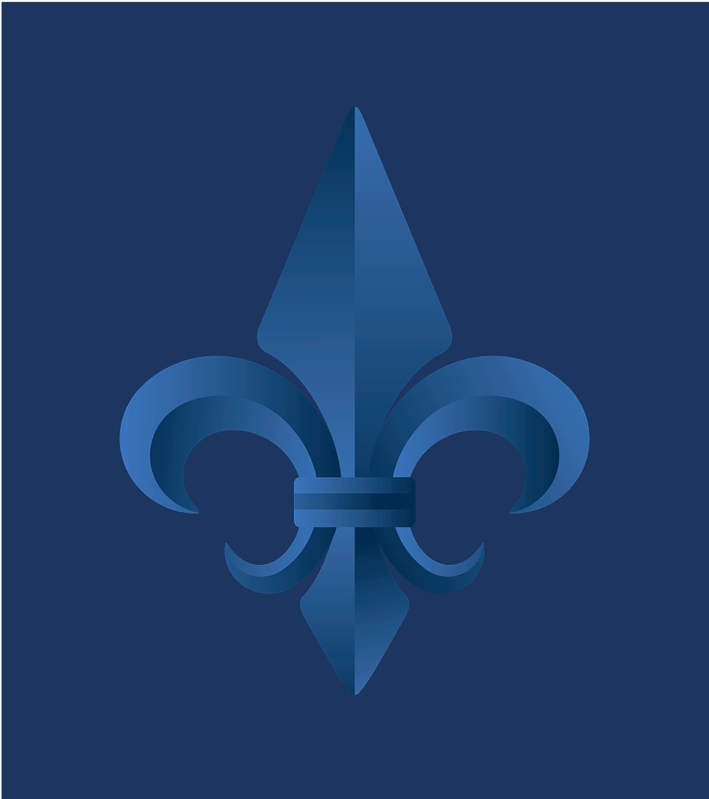 Portman Estate logo in blue for London property branding and website design