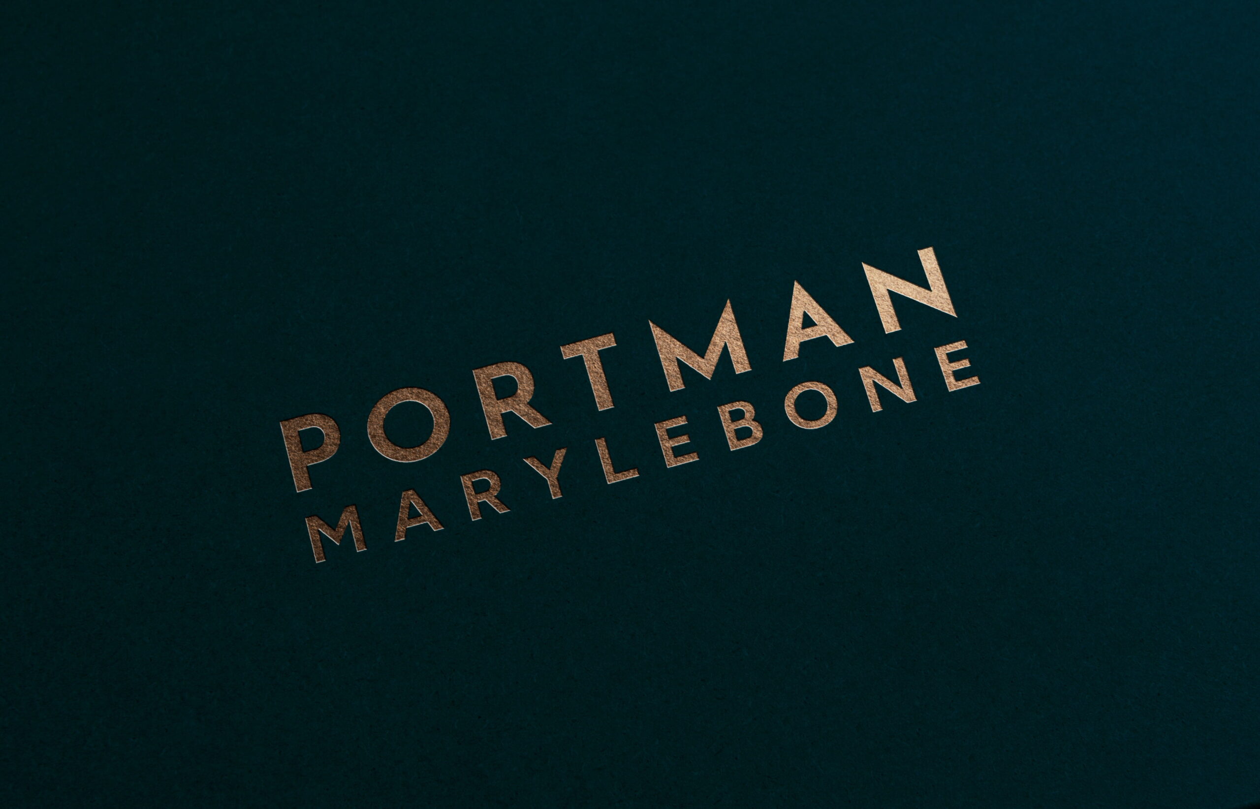 Portman Marylebone logo and brand identity Portman Marylebone logo and brand identity designed for CRM-powered website and digital engagement