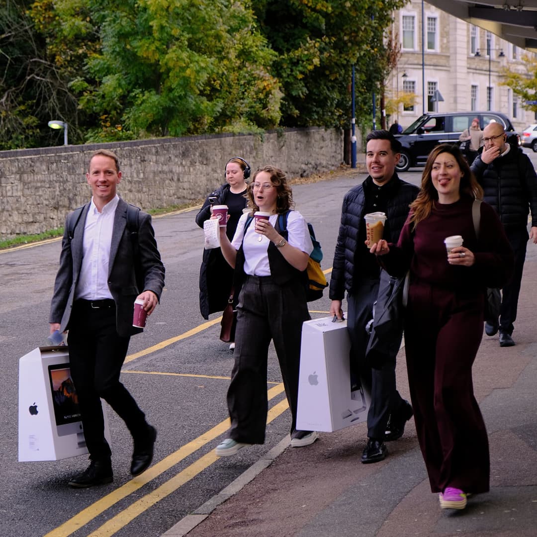 team day at digital marketing agency event